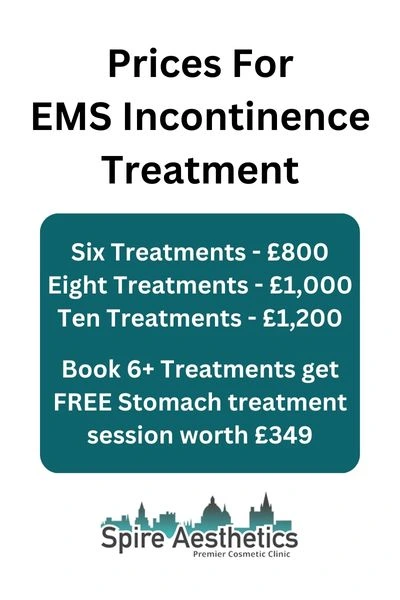 EMS Incontinence Treatment Prices Norwich