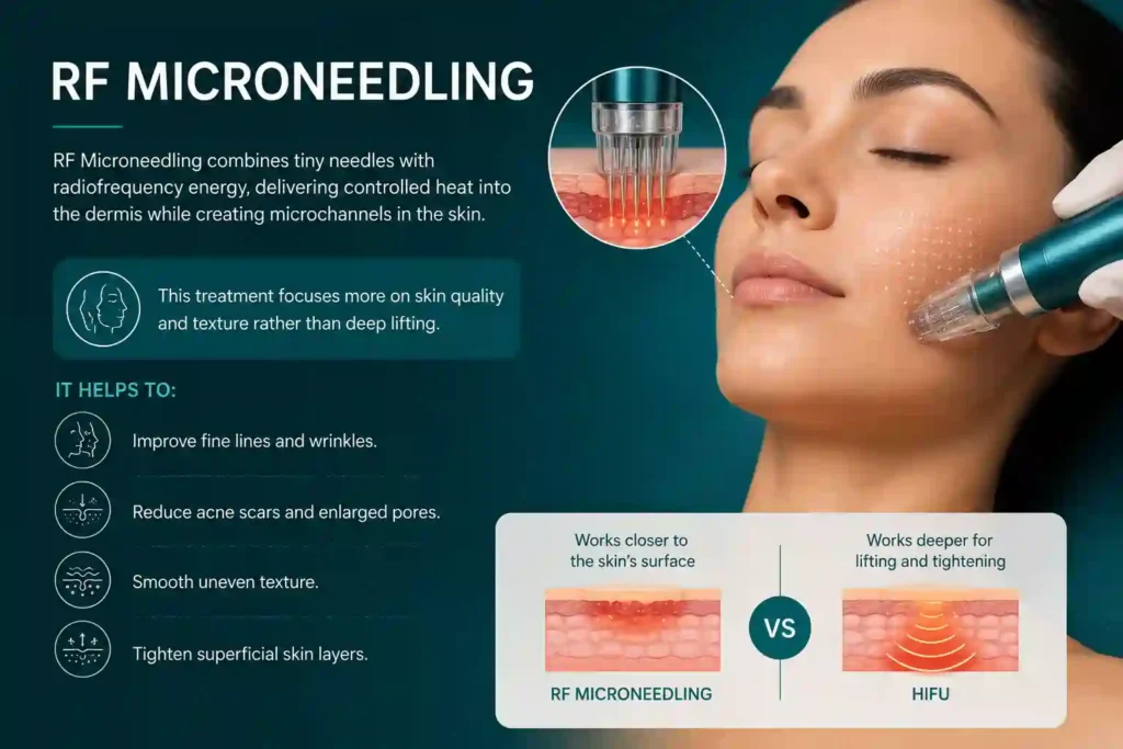What Does RF Microneedling Do That HIFU Alone Cannot Norwich